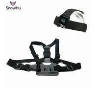 accessoires pour Gopro, sangle de tête, harnais de poitrine, monture Gopro Hero 9 8 7 6 5 3 + SJ4000 SJCAM yi 4K, caméra [A20CA20]