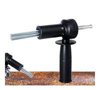 Accessoires pour grattoirs à aiguilles : adaptateur robuste pour 18 aiguilles, nettoyeur de rouille pour béton pour construction, nettoyage, préparation de carrelage, texturé