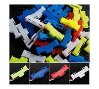 Accessoires pour hélicoptère RC For bricolage pièces d'avion RC 50 pcs/lot Servo rallonge câble boucle pince en plastique Servos cordon attache Jointer bouchons support de fixation for bricolage pièce