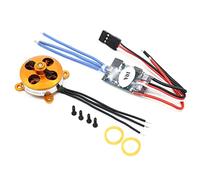 Accessoires pour hélicoptères RC For A 2204 A2204 7.5A 1400KV 50W for SP Micro moteur sans balai avec support + 10A ESC for avion RC/pour KK copter quadrirotor UFO Accessoires de rechange disponibles