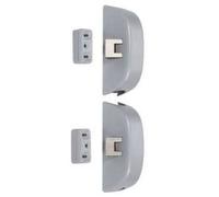 Accessoires pour IDEA - 004 - FINITION - Argent, DESIGNATION - Gache réglable pour alu