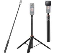Accessoires pour Insta 360 X5/X4, Perche à Selfie avec Trépied Intégré + Capuchon d'objectifs pour Insta360 X5/X4