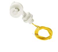 Accessoires pour interrupteurs industriels Capteurs et alarmes domestiques de niveau d'eau, capteur PP blanc, détecteurs d'eau et alarmes à Angle droit, interrupteur à flotteur