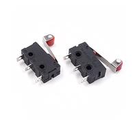 Accessoires pour interrupteurs industriels Interrupteur de fin de course 100PCS Mini Micro Switch 3Pin avec interrupteur de fin de course à rouleaux