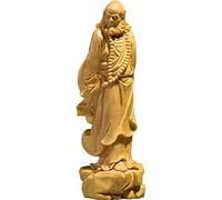 Accessoires pour la Maison, décoration de Salon, Ornements pour Femmes, Sculpture sur Bois, décoration de Figurine, Statue de Bouddha