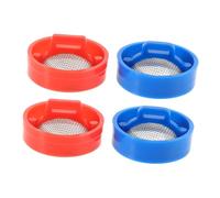 Accessoires pour Lave-linge Filtre de Vanne D'entrée D'eau Lot de 4 en Fer | Pièces Détachées Universelles, Maille Acier Inoxydable, Remplacement Facile, Ensemble Complet