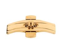 Accessoires pour les Fermetures pour les Montres, Remplacement de la Boucle pour la Sangle de l'horloge Dorée Dorée en Acier Inoxydable Lisse pour la Boutique de Montres