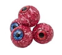 Accessoires pour les yeux d'accent de table | Ensemble de décoration ensanglantée pour Halloween, quatre pièces d'affichage pour disposition de porte, zones photo
