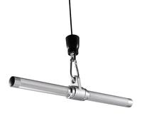 Accessoires pour machine à poulies, barre de traction pour entraînement musculaire, équipement de fitness résistant pour amateurs de fitness à la maison, hommes, femmes, débutants