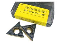 Accessoires pour machines à lames tournantes à hau Outil de tournage externe en alliage dur TCMT16T304-PM 4225, outils de coupe de lame de haute dureté, outil de fraisage 10 pièces