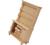 Accessoires pour maisons de poupées,Mini armoire de poupées,Vitrine de poupées,Bibliothèque de poupées,Armoire de poupées
