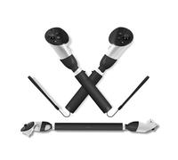 Accessoires pour manette Quest 3 : poignée d'extension longue Beat Saber et Gorilla Tag, compatible avec Meta Quest 3