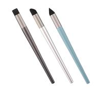 Accessoires pour mélange de pastels 3 pièces souples réutilisables lavables | Outil de surlignage et détail pastels à l'huile d'artiste pour classe studio atelier bureau académie espace