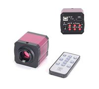 Accessoires pour microscopes 1 4mp 1080p 3 en 1 la télé Caméra de Microscope à Montage en C numérique de l'industrie Durabilité et Performances fiables(Red)