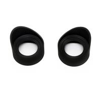 Accessoires pour microscopes 2 pièces en caoutchouc protège-yeux 42-48mm télescope oculaire en caoutchouc œilletons bouclier oculaire protège-yeux for jumelles 10x42 8x50 Durabilité et performances fi