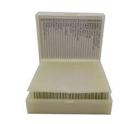 Accessoires pour microscopes 24pcs / Set Microscope Diapositives Durabilité et Performances fiables