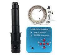 Accessoires pour microscopes 3 8 MP 2 K HDMI UBS Caméra pour microscopes vidéo de l'industrie +13 0x/180x/300 x Lentille monoculaire 56 LED Lumière pour PCM SMD Soudage Durée et performances fiables