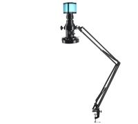 Accessoires pour microscopes 48MP 4K 1080P HDMI USB Caméscope pour microscope industriel Zoom 200X Objectif C Mount for outils de soudage pour réparation de téléphone Durée et performances fiables(