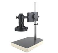 Accessoires pour microscopes 48MP 4K 2K 1080P HDMI USB Caméra de Microscope vidéo numérique électronique 10-130X Zoom C Mount Lens 56 LED Light Durabilité et Performances fiables(C)