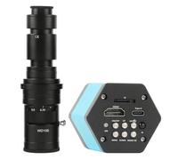 Accessoires pour microscopes Caméra de Microscope Industriel 8.3MP 4K HDMI 1080P 60FPS HDMI USB Type C avec Objectif 500X Durabilité et Performances fiables