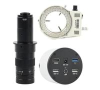 Accessoires pour microscopes Caméra de microscope vidéo numérique 4K 1080P Autofocus HDMI USB UHD IMX334 Capteur CMOS 1/1,8" Aides à la mesure avec objectif 180X Lumière Durabilité et performances fia