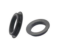 Accessoires pour microscopes de laboratoire Bague d'adaptation d'objectif de microscope Monture C à RMS M42 à RMS Filetage femelle 20,2 mm à filetage mâle 15,2 mm Adaptateur M25 à RMS ( Color : AC-RMS