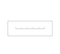 Accessoires pour microscopes de Laboratoire Div 0.1mm Microscope Objectif lentille micromètre Film règle Pet calibrage Carte de Mesure