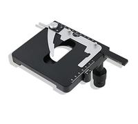 Accessoires pour microscopes de Laboratoire Platines et Supports de Microscope Plate-Forme de Charge à étrier Mobile XY avec Platine mécanique for Microscope Biologique à l'échelle