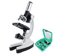 Accessoires pour microscopes dix 0x-1200x Set de Microscope microscopique microscopique Scientifique Microscope Biologique en métal Durabilité et Performances fiables