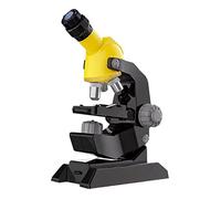 Accessoires pour microscopes Kit Scientifique de Microscope for débutant à Fort grossissement composé de Microscope Durabilité et Performances fiables(Yellow)