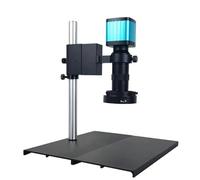 Accessoires pour microscopes Microscope avec zoom monoculaire USB 4K 48MP 22MP Objectif pour caméscope numérique 72 Lentilles lumineuses à LED Durée et performances fiables (4K 48MP Big)