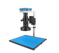 Accessoires pour microscopes Microscope numérique électronique industriel avec objectif C-Mount 200X 48MP 4K HDMI USB pour réparation de soudage Durée et performances fiables(A stand)