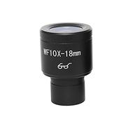 Accessoires pour microscopes Oneoir Microscope Biologique à Une pièce WF10X / 18 mm, échelle réticule des Points oculaires élevés Durabilité et Performances fiables