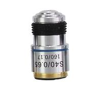 Accessoires pour microscopes RMS 20. 2 mm 4X 10x 40X Lentille Objective achromatique for Biologique Durabilité et Performances fiables(40X)