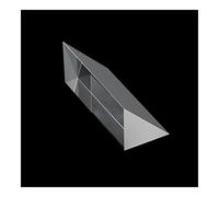 Accessoires pour microscopes Spectroscopie Optique de Haute précision en Verre du triprisme K9 de 28 * 28 * 50mm expérimentale Durabilité et Performances fiables