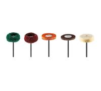 Accessoires pour mini ponceuse, brosses de polissage, feutres, lot de 12.
