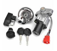 Accessoires pour Motos Bouchon De Réservoir Carburant avec Serrure Contact Et Clé pour Y-AMAHA XVS250 Drag Star 2000-2017 2016 2015 2014 2013 2012 2011 2010 2009