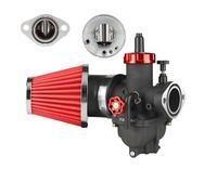 Accessoires pour Motos Carburateur Universel Filtre À Air PE17 Mm/PE24 Mm/PE26 Mm/PE28 Mm Carburateur(PE26mmFL Set)