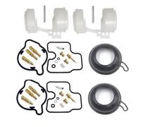 Accessoires pour Motos Kit De Réparation Carburateur Moto 2 Kits pour H-Onda CB 500 PC26 1994-1995 PC32 1996-2003, Diaphragme Flottant