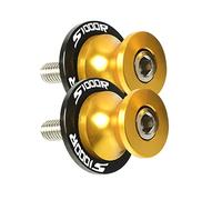 Accessoires pour Motos Moto Bras Oscillant Bobines Curseur Swing Vis Curseurs Support pour BMW S 1000R 1000RR 2014 2015 2016 2017 2018(Gold)