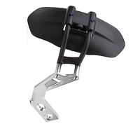 Accessoires pour motos Moto CNC En Aluminium Garde-boue Arrière Splash Boue Garde-poussière Pour Y-AMAHA Tmax 530 Toutes Les Années(Silver)