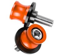 Accessoires pour Motos pour Aprilia pour Falco 2000-2006 2007 2008 2009 2010 2011 2012 2013 Vis De Support Moto Bobines Bras Oscillant en Aluminium Curseur(Orange)