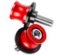 Accessoires pour Motos pour Aprilia pour Falco 2000-2006 2007 2008 2009 2010 2011 2012 2013 Vis De Support Moto Bobines Bras Oscillant en Aluminium Curseur(Rosso)