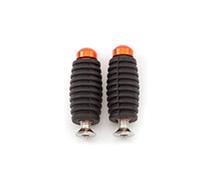 Accessoires pour motos Pour Aprilia RSV4 RSV4RF 2009-2016 2015 2014 2013 2012 2011 2010 Caoutchouc Aluminium CNC Moto Repose-pieds Pédales(Orange)