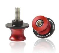 Accessoires pour Motos pour Suzuki V-Strom 650 V-Strom650 VStrom Toute L'année 8mm Moto Bras Oscillant Bobines Curseur Support Vis Protecteur(Rosso)