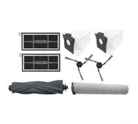 Accessoires pour mova pour s70 Ultra Brosses Latérales Accessoires | Compatible pour s70 Roller, brosse principale pour robuste, nettoyage profond, matériaux ABS et nylon