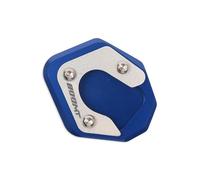 Accessoires pour MT 800 Moto CNC Béquille Pied Béquille Latérale Rallonge Plaque De Support(Blue)
