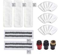 Accessoires pour nettoyeur vapeur - DEMA - Compatibilité Karcher EasyFix SC2 SC3 SC4 SC5 - 3 chiffons microfibre