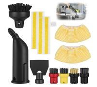 Accessoires pour nettoyeur vapeur Kärcher SC1, SC2, SC3, SC4 SC5, buse d'embout, brosse ronde, brosses à joints, raclette de fenêtre, chiffon en microfibre (2)