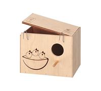 Accessoires pour oiseaux NIDO MEDIUM en bois maisonnette